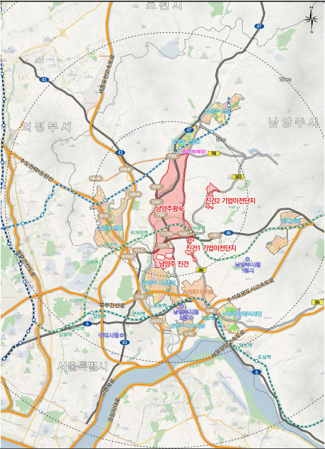 GH, 3기 신도시의 숙제 ‘기업 이전’ 남양주 왕숙에서 답 찾는다