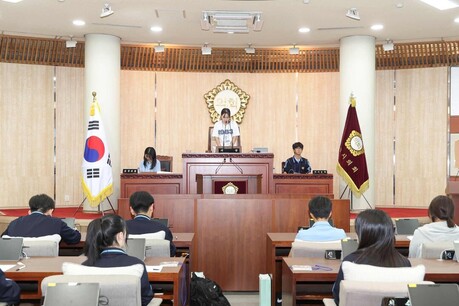 청소년이 만든 ‘안심구역 조례안’ 고양시의회 체험교실 눈길
