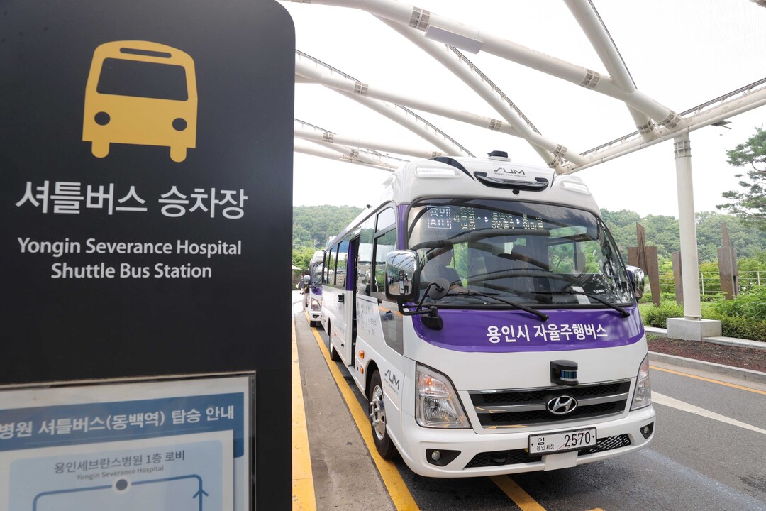 통학부터 경전철 환승까지... 용인 자율주행버스 생활 속으로
